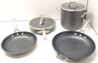 Calphalon Signature Hard Anodized 6pc Cookware Set With Lids -Black