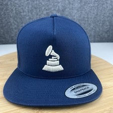 66th Grammy Awards 2024 Hat Cap Snapback OSFM Blue Embroidered Logo Authentic