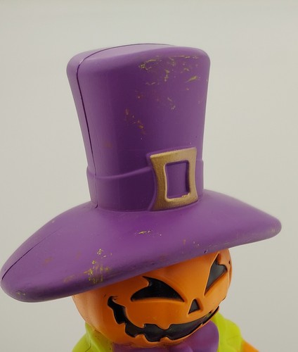 Dapper Jack O'Lantern 17" Iluminado Molde Soplado Mesa Decoración Halloween NUEVO - Imagen 6 de 7