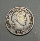 1896 P Barber Dime VG