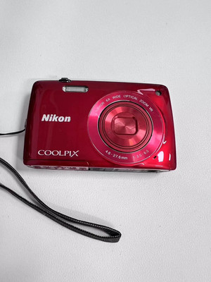 Nikon ニコン COOLPIX S4400 レッド #B8 Nikon COOLPIX S4400 Digital Camera 6x WIDE OPTICAL ZOOM VR