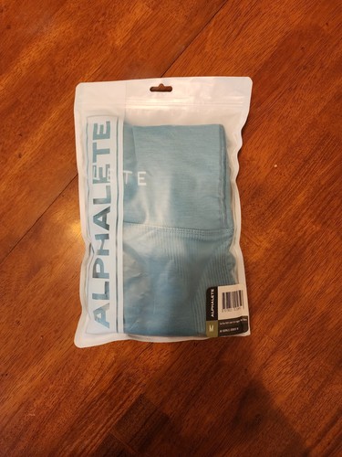 Alphalete Aero Seamless Compression Leggings Medium Light Gray Teal - Bild 6 von 6