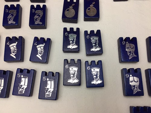 Stratego Wooden Replacement Pieces Lot - Bild 21 von 22