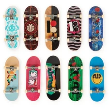 Collectible Fingerboards 10-Pack for Skate Lovers Ages 6 and Up
