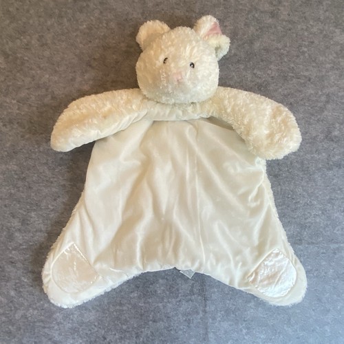 Baby Gund Cream Bunny Nursery Rhyme 22” Blanket Comfy Cozy Plush Security Lovey - Picture 5 of 16