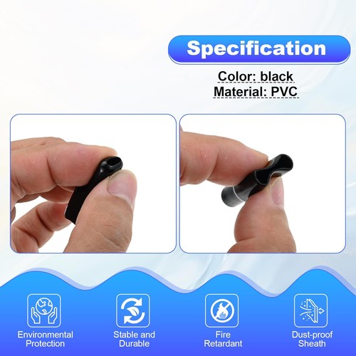 20×Flame Retardant Cover Rubber Sleeve 2-Position Power Connector Rubber Sleeves - Picture 4 of 7