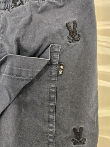 Psycho Bunny Men's Larkin Shorts Size XXL Zip Pockets 7” Inseam Navy blue - Picture 5 of 6