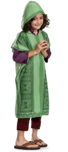 NUEVO Disney Encanto Bruno Madrigal Poncho Verde Disfraz Halloween Mediano 7-8 - Imagen 3 de 11