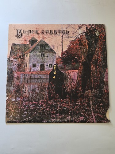Black Sabbath - Self-Titled - 1970 1st Press Warner Bros Green Label WS 1871 G+ - Foto 12 di 21