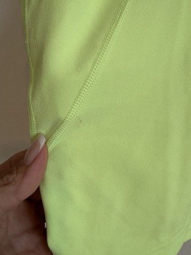 Lululemon Align Tank Neon Green Yellow Size 2 - Picture 3 of 3