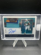 2021 Panini One Football Jaylen Waddle Rookie Patch Auto #'d 61/99