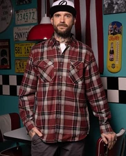 PRESALE Sold Out at Dixxon "The Meg" Flannel Shirt - Size Large NIB 