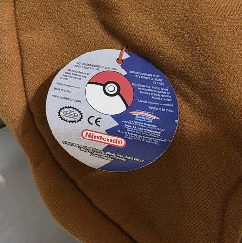 Peluche vintage Nintendo Pokemon Charizard gioco da gioco 1999 nuovo con etichetta - Foto 11 di 16