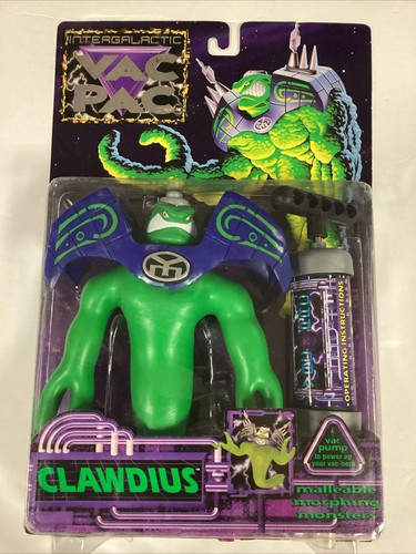 Clawdius Intergalactic Vac Pac Action Figure Vintage 1994 Caps Toys NIP - Picture 1 of 8
