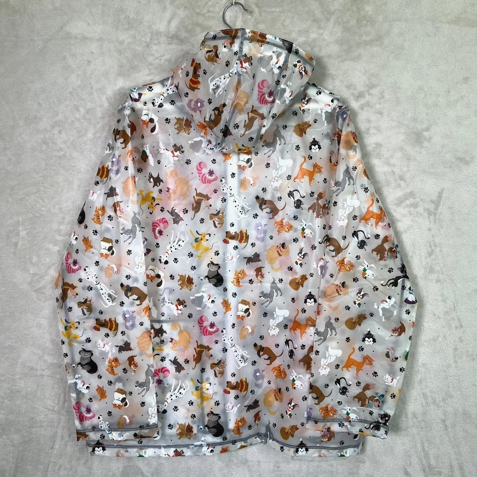 DISNEY Parks Reigning Cats and Dogs Raincoat XXL EUC - Image 3 of 4