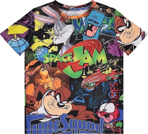Space Jam A New Legacy Boys Short Sleeve T-Shirt- Looney Tunes Tune Squad... - Picture 5 of 19