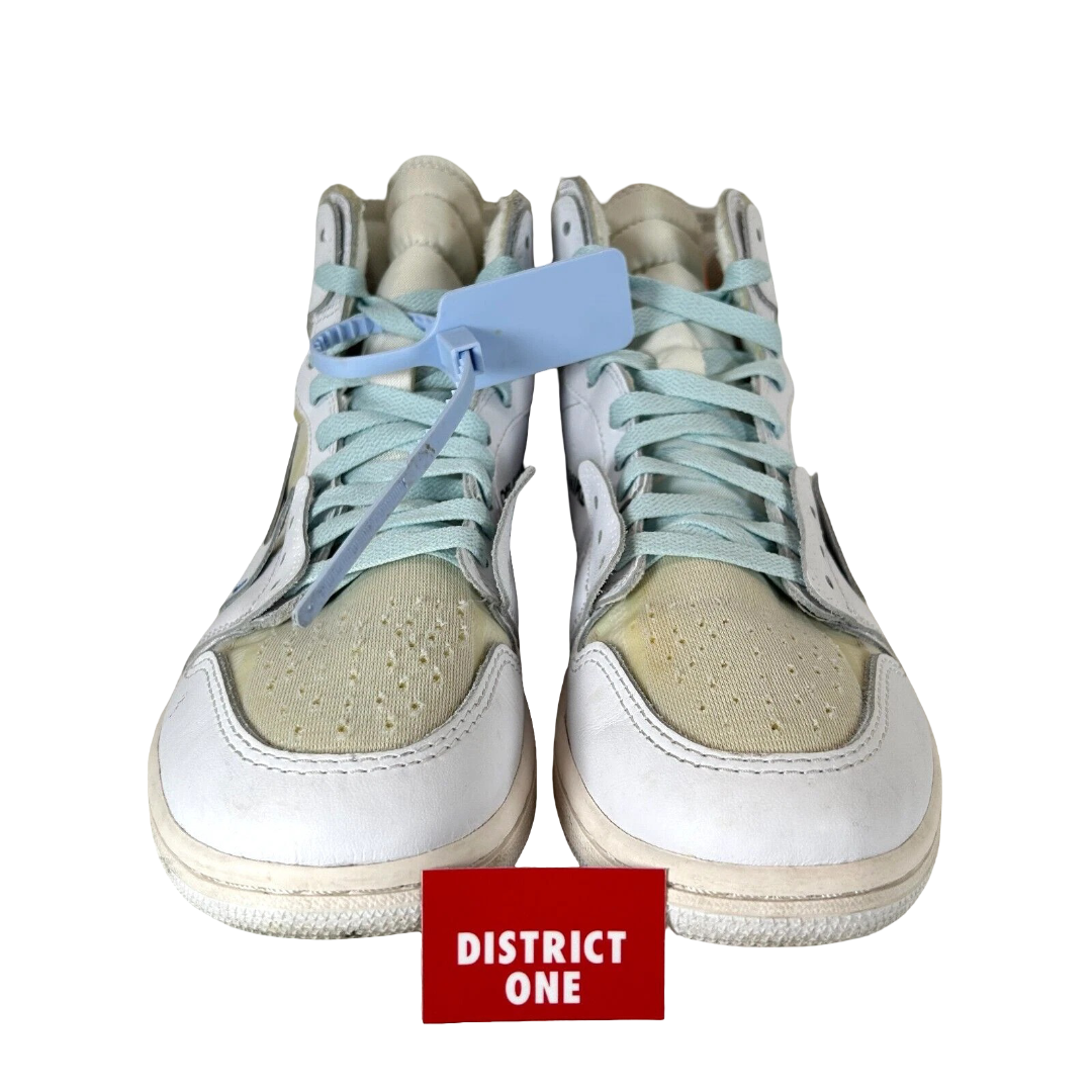 Off White x Air Jordan 1 Retro High OG Euro White 2018