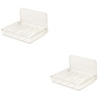 2 PCS Aufbewahrungsregale Kunststoff Speicherboxen Löschen Wandregal