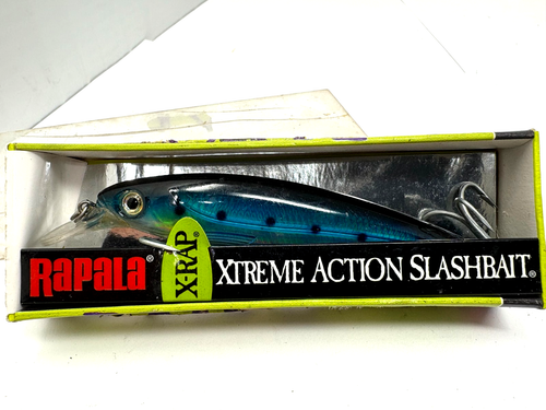 "2" RAPALA X-RAP 4" XR10 (SARDINA BLU)-( BLU ARGENTO) - Foto 2 di 7
