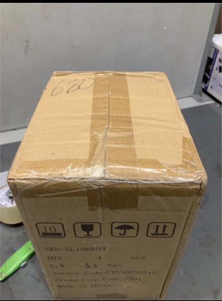 Letrero de salida SASELUX con borde LED carcasa de aluminio cepillado transparente de una cara 4pk Foto 4 de 4