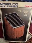 2 Vintage Norelco Clean Air Machine Desk Top Air Purifier Fans Tested Working 