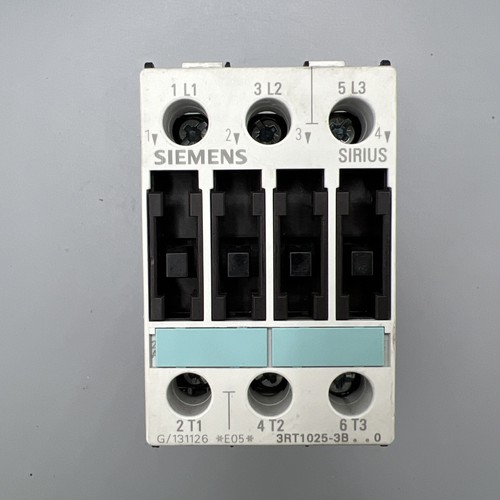 Siemens 3RT1025-3B Sirius 3 Pole Contactor 12A 24V TESTED FREE FAST P&P