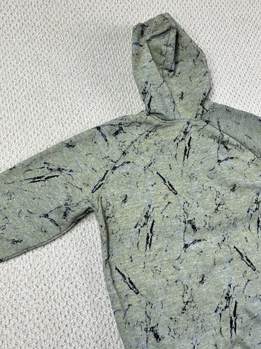 Rossignol Free Sudadera con Capucha Para Hombres XL Lavado a Piedra Gris/Verde Hecho en Italia Pullover Esquí - Imagen 10 de 18