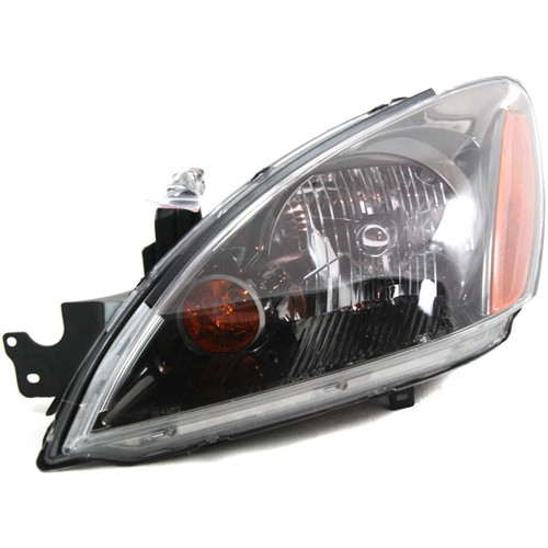 For 2004-2007 Mitsubishi Lancer Sedan Headlight W/Bulb Headlamp Black Left+Right - Picture 17 of 24