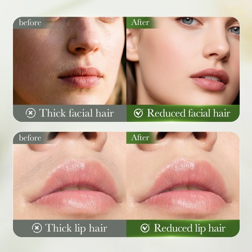 30 Facial Wax Strips For Face,Eyebrow,Chin,Upper Lip Hair Removal +4 After Wipes - Bild 3 von 7