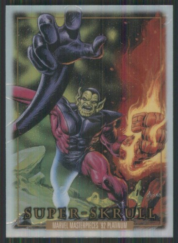 2024 SkyBox Marvel '92 Platinum Rainbow #84 Super Skrull 15247 - Bild 1 von 2