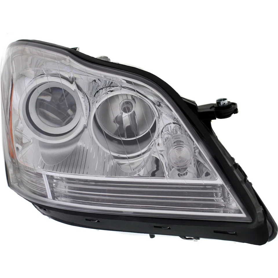 Headlight Set For 07-12 Mercedes Benz GL450 Left & Right Side with Bulb Halogen - Изображение 4 из 4