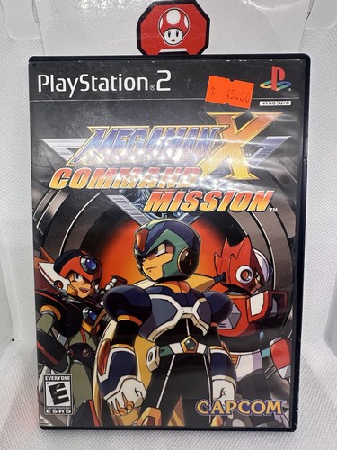 Mega Man X Command Mission CIB (Sony PlayStation 2, 2004) w/Trading Card rare - Picture 1 of 6