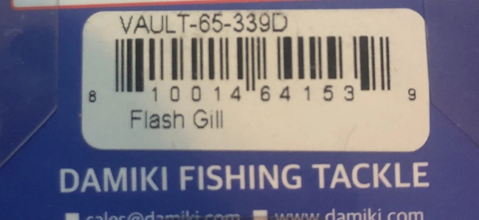 (5) Iscas de lâmina de vibração Damiki Vault 3/4 oz 5 cores novas - Imagem 4 de 4