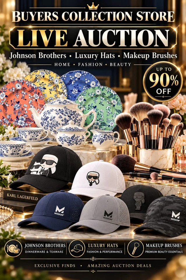 Luxury Home & Style Finds LIVE | Dinnerware • Designer Hats • Beauty Tools
