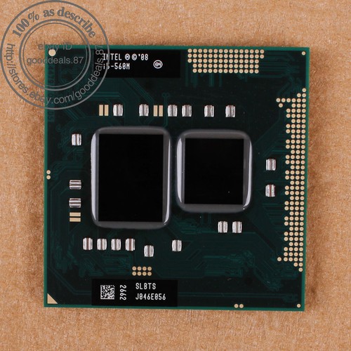 Intel Core i5-560M - 2.66 GHz (BX80617I5540M) SLBTS CPU Processor 2.5 GT/s - Bild 1 von 1