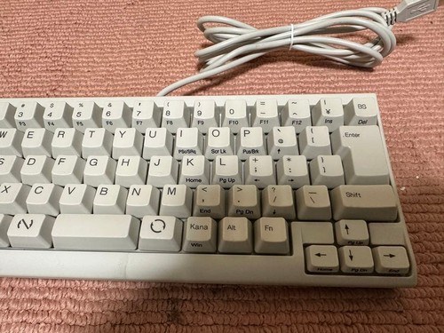 PFU HHKB Lite2 Japanese Keyboard KUH0010 No Kana Print Compact Layout Tested - Picture 4 of 9