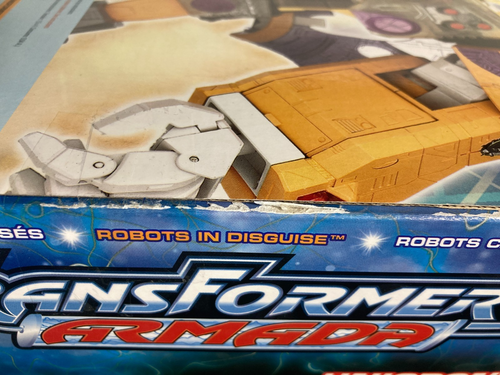 TRANSFORMERS ARMADA UNICRON HASBRO 2003 NIB VINTAGE W/ DEAD END FIGURE SEALED - Picture 6 of 15