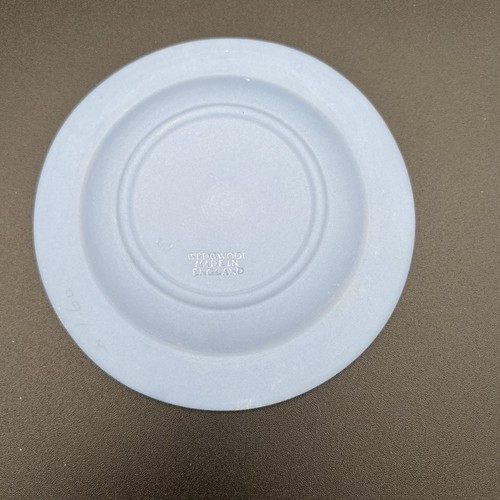 Wedgwood Blue Jasperware Trinket Vanity Pin Dish Round w/Box - Picture 6 of 8