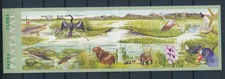 [38042] Brazil 2001 Wild life birds v�gel fish Booklet MNH