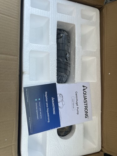 AQUASTRONG 2 HP Centrifugal/Jet Pump 5200 GPH 230V Durable Cast Iron Water Pump - Picture 3 of 8