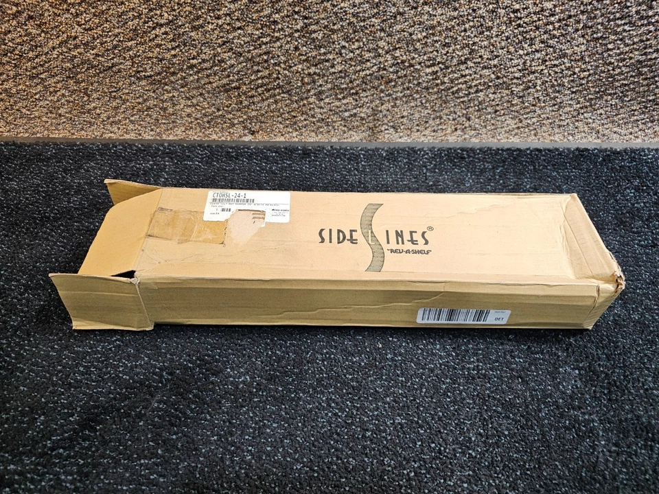 Martelo de pano inclinável Rev-A-Shelf - Preto CTOHSL-24-1 laterais 24"" - Imagem 2 de 4