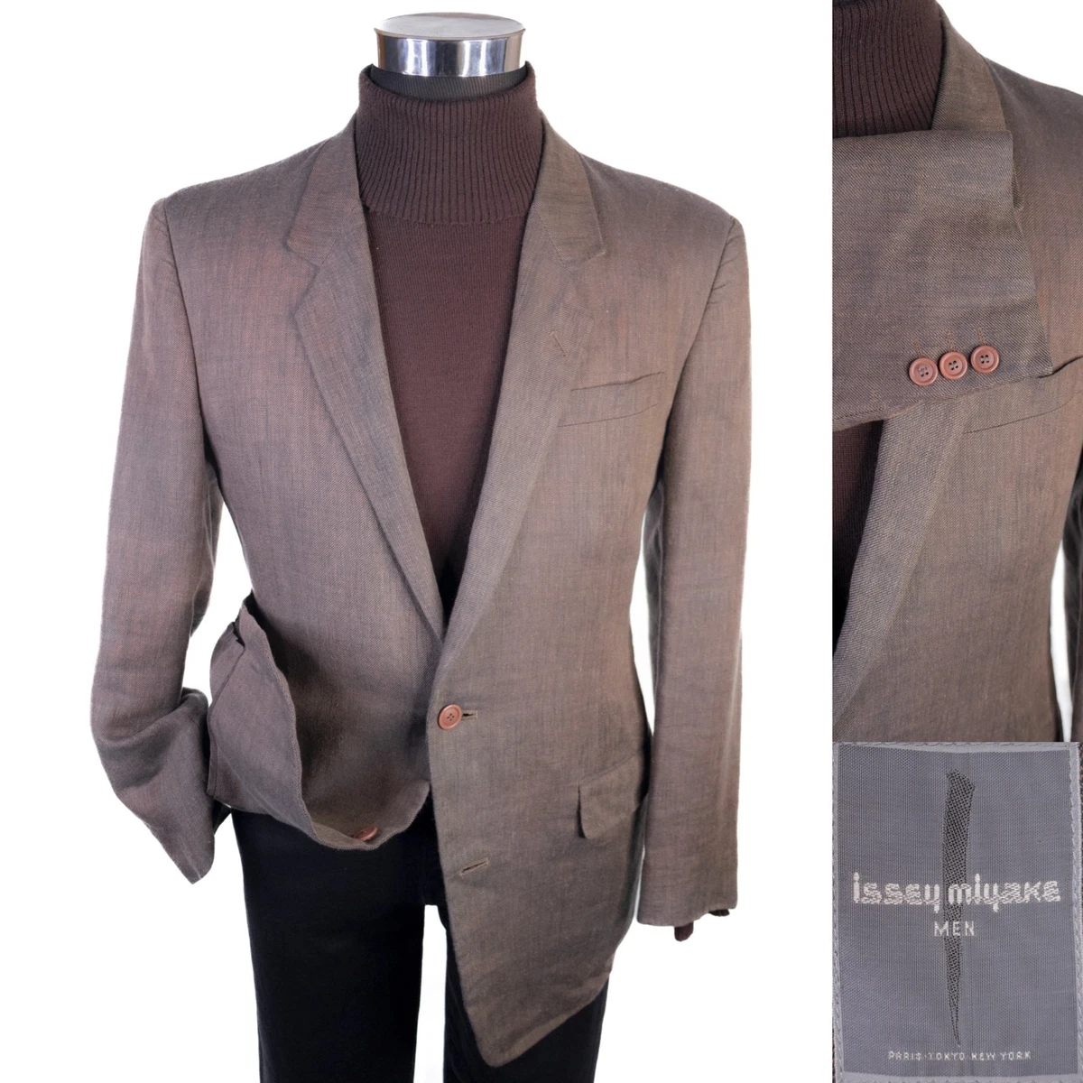ISSEY MIYAKE Solid Jackets for Men for Sale | Shop New & Used | eBay