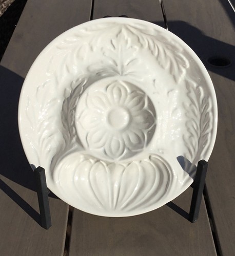 Vintage Whittier California Pottery Sectioned Artichoke / Appetizer Plate #132 - Picture 1 of 9