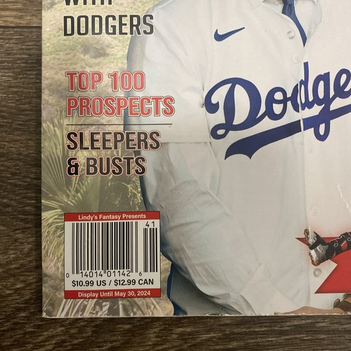 Shohei Ohtani (Cover) Rotoworld Fantasy Baseball Magazin Frühjahr 2024 50/50 J-19 - Bild 5 von 9