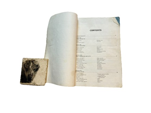 Kawasaki 100 350 1966-1980 Motor-Cycle Shop Repair Service Manual Engine Guide - Picture 3 of 7