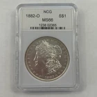 1882-O $1 Morgan Silver Dollar BU Condition - Outdated/ Old Grade