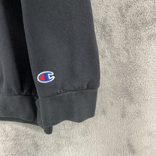 Georgia Bulldogs Sweater Hoodie Mens Large Black Pocket Champion READ - Picture 7 of 14