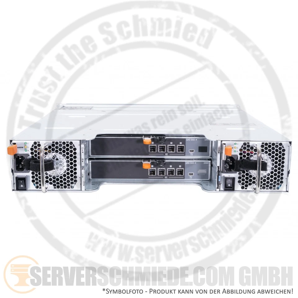 Dell PowerVault 19" 2U MD1420 12G SAS SATA DAS Storage 24x 2,5" SFF Direct Attac - Bild 4 von 4
