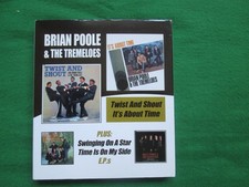 BRIAN POOLE & TREMELOES - TWIST & SHOUT / IT'S ABOUT TIME - 2004 BGO - 2 X CD