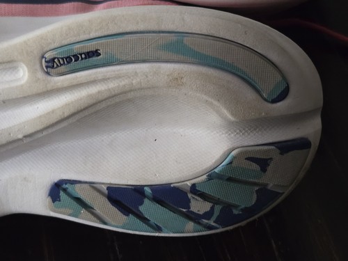 Saucony Womens Ride 15 S10729-91 Pink Running Shoes Sneakers Sz US 9.5 UK 7.5 - Picture 24 of 24